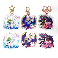 Pokemon Trainer 2.5" Double Sided Holographic Acrylic Keychains