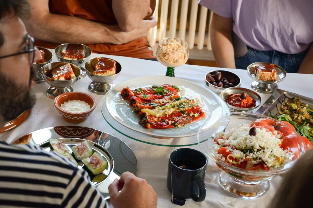 Image of Embroidery & Brunch, with traditional Macedonian patterns by Damaja and food by Kori