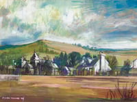 Image 2 of Farmhouse & Church (Pen Y Fan) (Large Format)