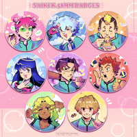 Image 1 of Saiki K badges
