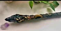 Image 2 of Obsidian Crystal wand