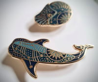 Image 3 of Whaleshark - enamel pin