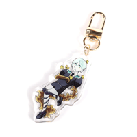 Image 2 of Phosphophyllite Keychains (B GRADE)