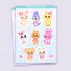 skzoo bow sticker sheet PREORDER