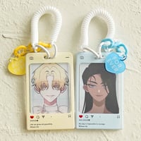 Image 3 of Alien Stage ID Badge/Photocard Holders + Donut Phone Straps