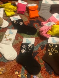 Image 1 of Infant/Toddler/Kids Messy socks 