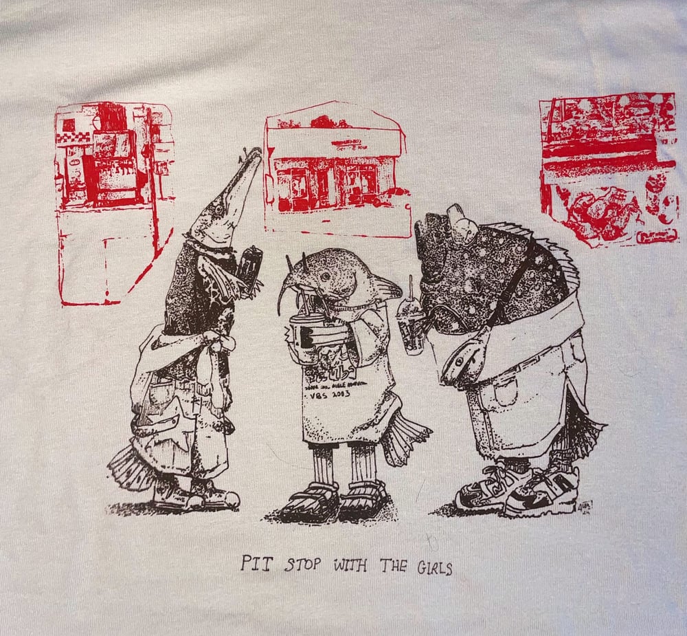 Image of Pitt stop with the girls tee- 2XL