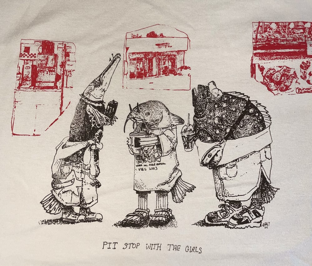 Image of pitt stop with the girls tee-2XL