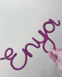 Custom 4 Letter Name/ word Wall Art 