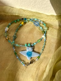 Image 3 of spiral sea angel necklace 