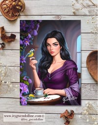 Image 2 of Signa Farrow inspired fan art / page overlay