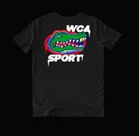 Image 2 of WCA Sport "Croco logo" Black