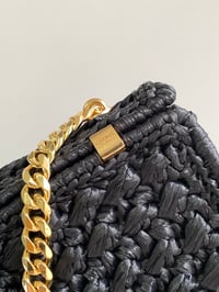 Image 10 of  Cèline Raffia Crossbody