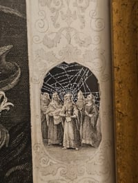 Image 7 of "The annunciation" 1800s Bible With THREE Preserved Webs 