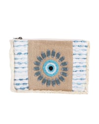 Rhodes Clutch Bag ~ Baby Blue