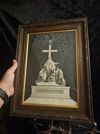 Image 2 of STATEMENT Mary Jesus "sins" 1800s Bible Page & Web 