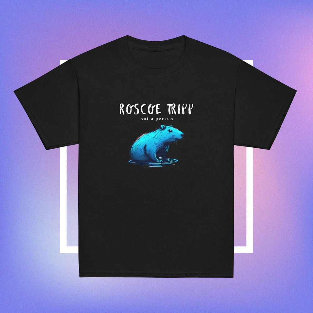 Youth Blue Capybara T-shirt