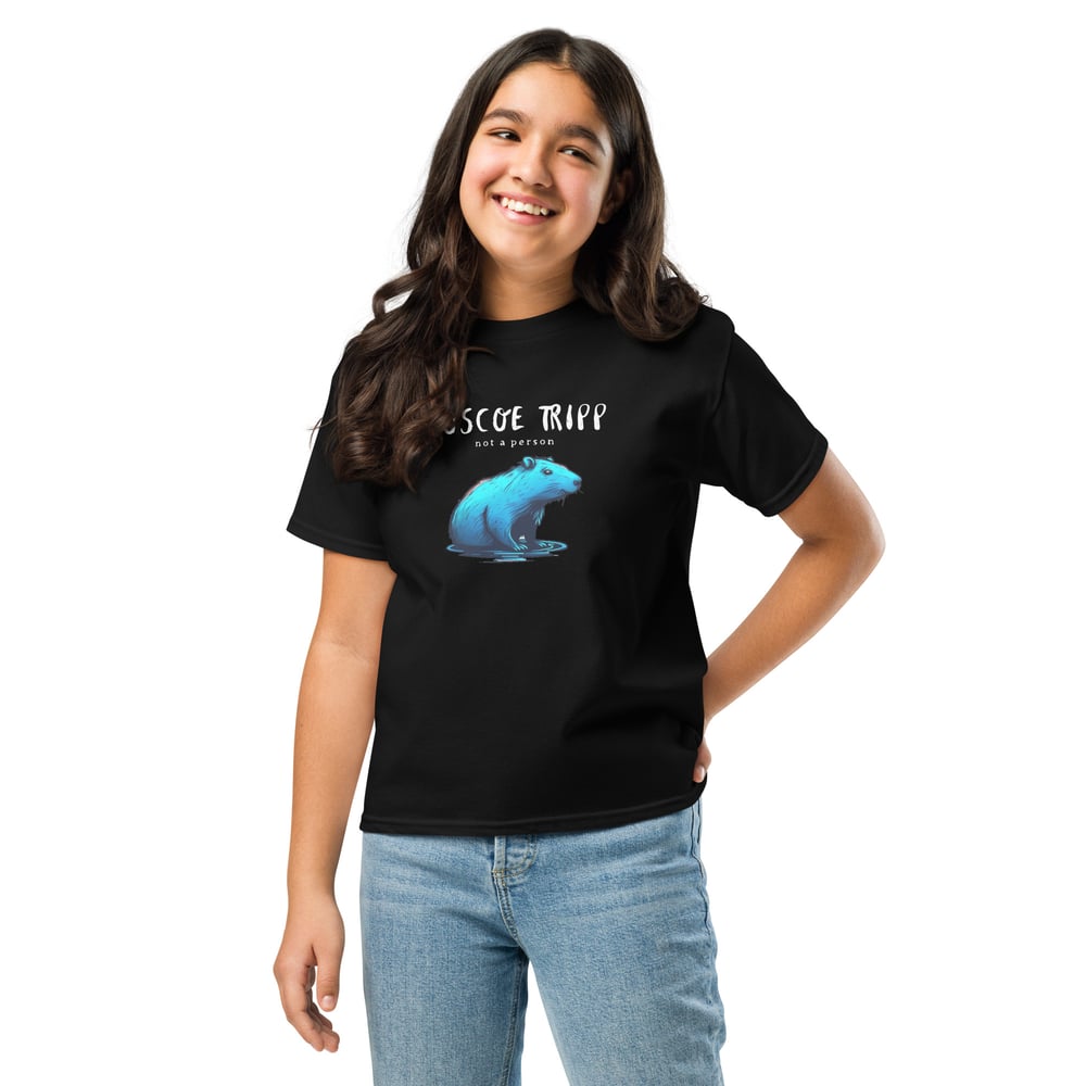 Youth Blue Capybara T-shirt