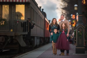 Image of 2026 Vintage Holiday Train Station Retainer fee