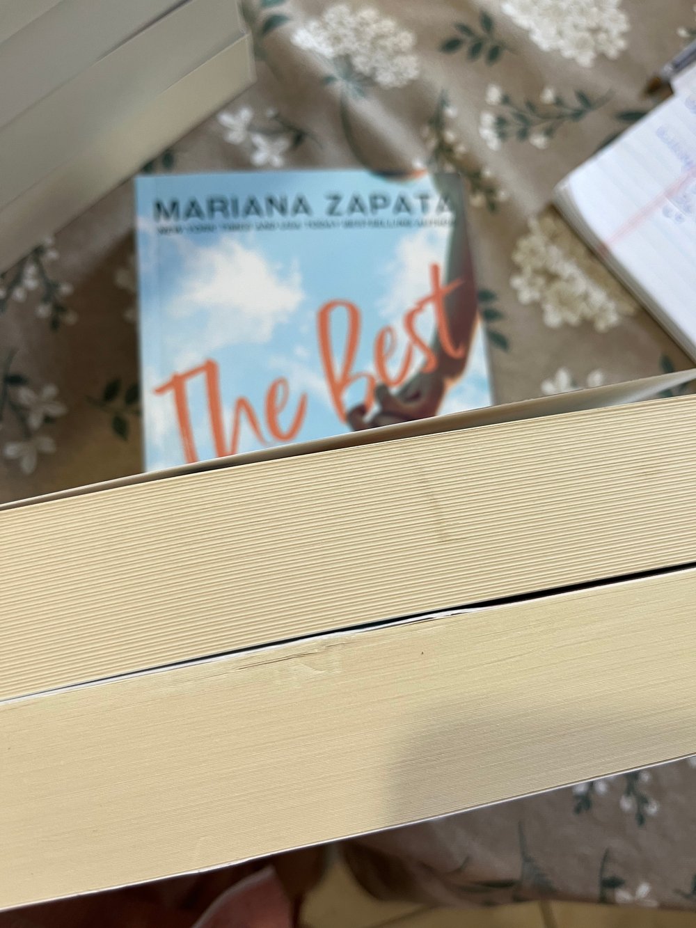 [IMPERFECT/DAMAGED] INITIALED Paperback "The Best Thing"