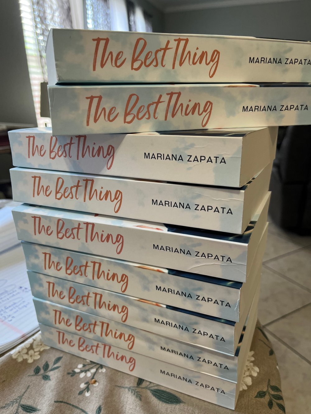 [IMPERFECT/DAMAGED] INITIALED Paperback "The Best Thing"