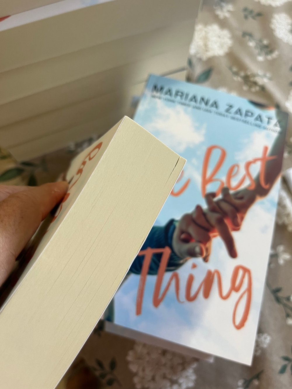 [IMPERFECT/DAMAGED] INITIALED Paperback "The Best Thing"