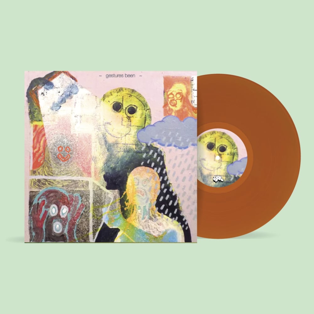 Image of gestures been first press 12" LP PREORDER orange variant