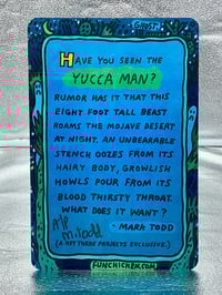 Image 2 of (Mark Todd) Yucca Man (Chewback) green edition