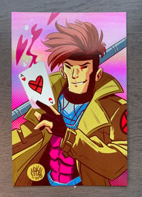 Image 2 of Gambit Mini Print (Foil)