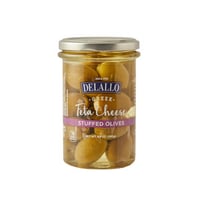 Image 1 of Delallo Feta Cheese or Blue Cheese Stuffed Olives
