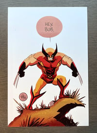 Image 2 of Wolvie Mini Print (Gloss)