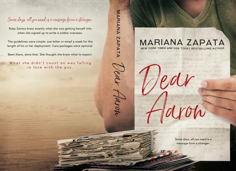 [IMPERFECT/DAMAGED] INITIALED Paperback "Dear Aaron"