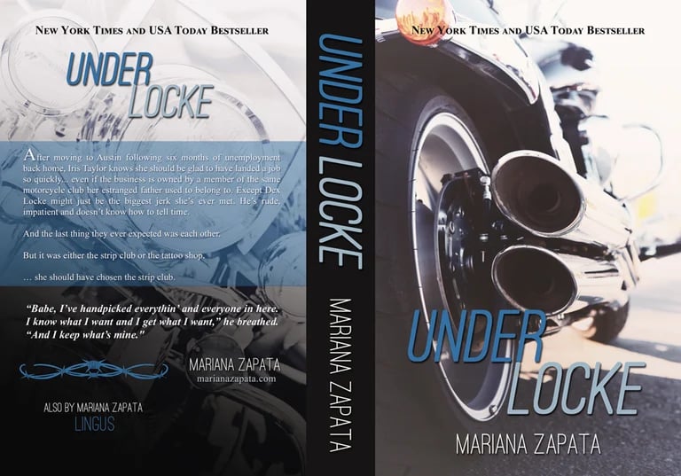 [IMPERFECT/DAMAGED] INITIALED Paperback "Under Locke"