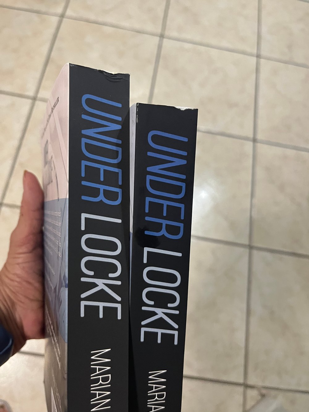 [IMPERFECT/DAMAGED] INITIALED Paperback "Under Locke"