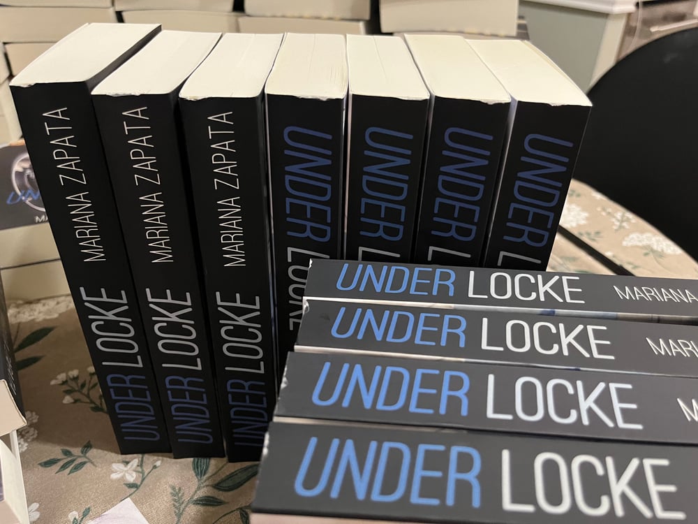 [IMPERFECT/DAMAGED] INITIALED Paperback "Under Locke"