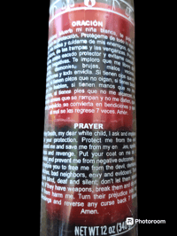 Image 2 of Santa Muerte Siete Veces Reversal Candle 