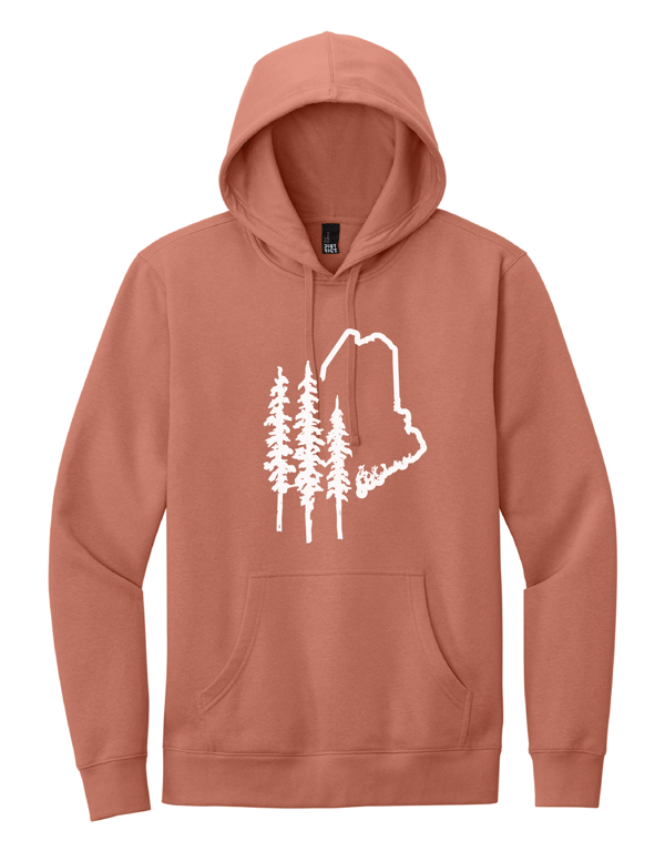 Image of Maine Pines Midweight Hoodie