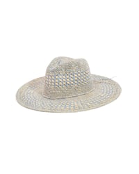 Image 3 of Lavender Raffia Hat