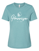 Image 1 of Harrison 1805 Ladies Relaxed Crew T-Shirt