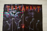 Image 2 of TESTAMENT - Souls of black Flag (cloth poster Banner tapestry) Thrash metal