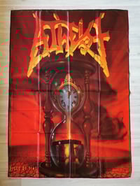 Image 1 of ATHEIST - Piece of time Flag (cloth poster Banner tapestry) Death metal