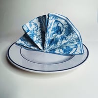 Image 3 of Jock Strap Toile Dinner Napkins 