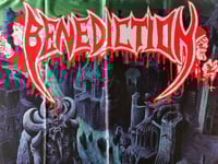 Image 3 of BENEDICTION - Transcend the rubicon Flag (cloth poster Banner tapestry) Death metal