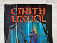 Image 2 of CIRITH UNGOL - King of the dead Flag (cloth poster Banner tapestry) Heavy metal NWOBHM
