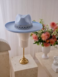 Image 1 of Bubblegum Fedora Hat