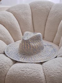 Image 1 of Lavender Raffia Hat