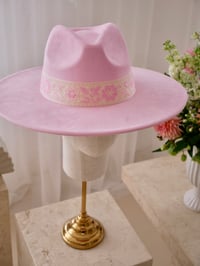 Image 2 of Strawberry Fedora Hat