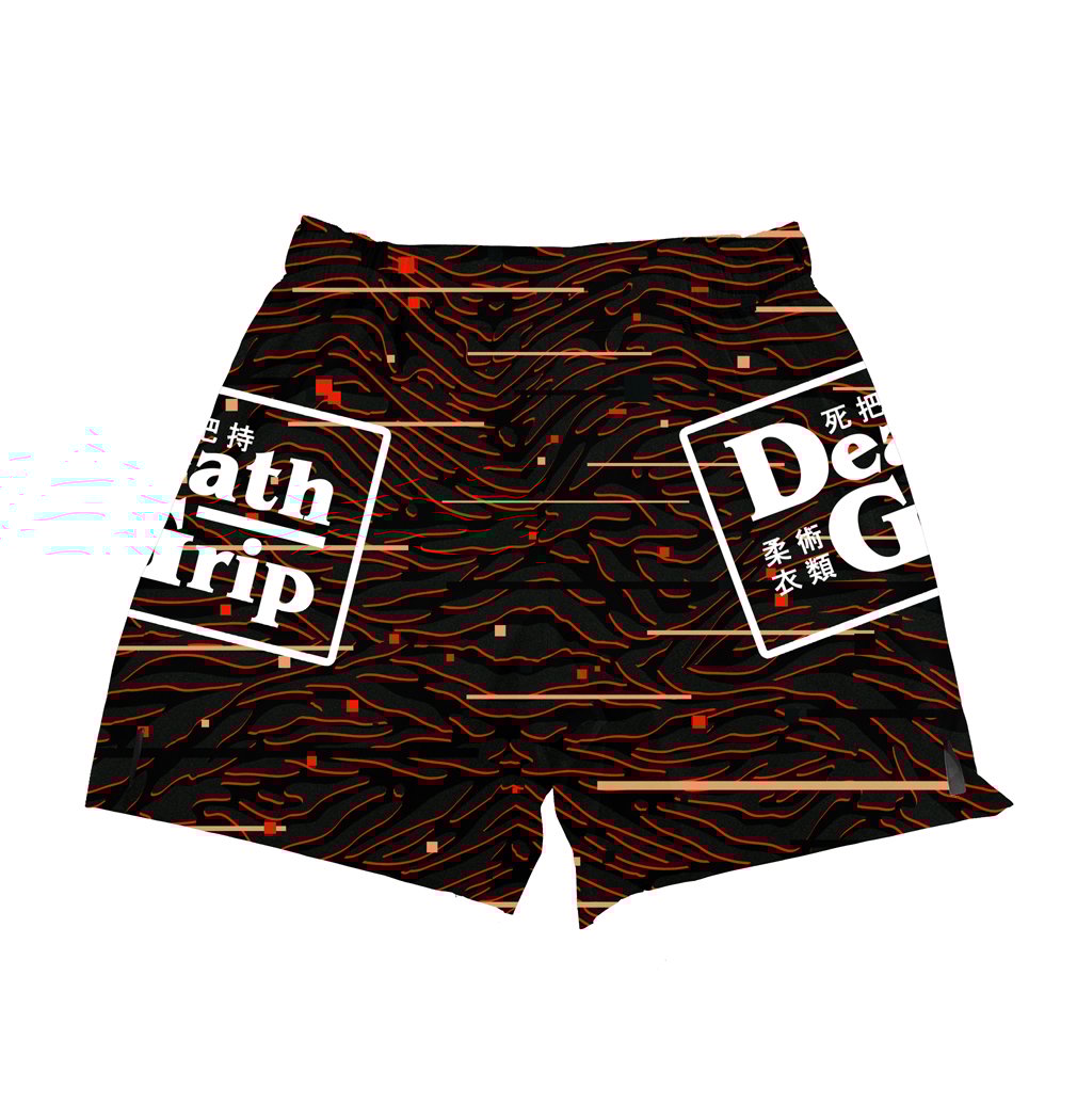 Image of 'Lava Camo' shorts.