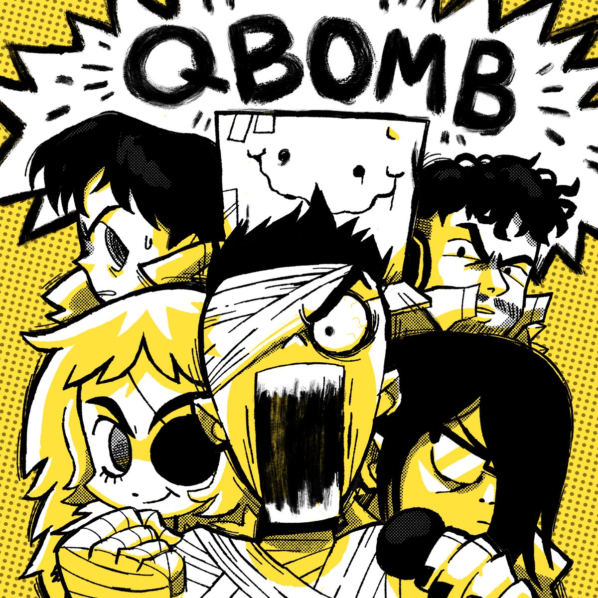 Image of QBOMB POSTER