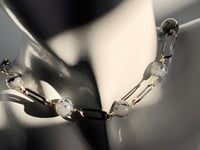 Image 3 of Stainless & Stone Harmony | Rutilated Quartz | assist in emotional healing